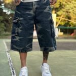 Bermuda Baggy Batik Azulada 3D