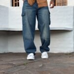 Baggy Cargo 3D Celeste