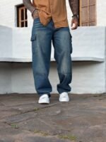 Baggy Cargo 3D Celeste