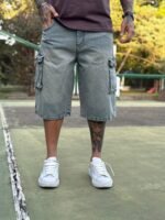 Bermuda Baggy Oxido Cargo 3D